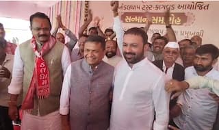 અણબનાવના સમાચાર વચ્ચે ખોડલધામ ખાતે એકબીજાના ગળે મળ્યા નરેશ પટેલ અને જયેશ રાદડીયા