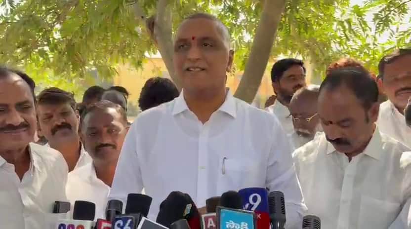 Harish Rao Challenges Revanth Reddy: రేవంత్ రెడ్డికి బండ కట్టి రంగనాయక సాగర్లో పడేస్తా - హరీష్ రావు సంచలన వ్యాఖ్యలు