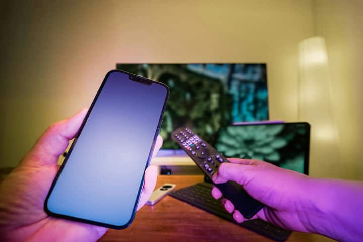 Many times electronic devices get damaged just because the plug is plugged into the socket. So unplugging before going to sleep saves the TV from unexpected damage.