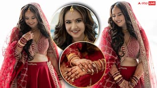 'सपने सुहाने लड़कपन के' की गुंजन बनीं दुल्हन, लाल जोड़े में लगी गॉर्जियस, देखें तस्वीरें