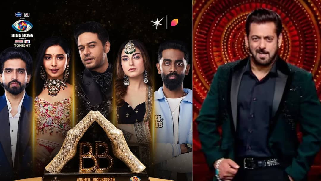 Bigg Boss 19 Finale Top 5 contestants from 18 winner prediction Salman khan Bigg Boss 19 Finale:18 पैकी फक्त पाच उरले शर्यतीत! 4 महिन्यांची प्रतीक्षा संपणार,बिग बॉसची ट्रॉफी कोणाकडे जाणार?