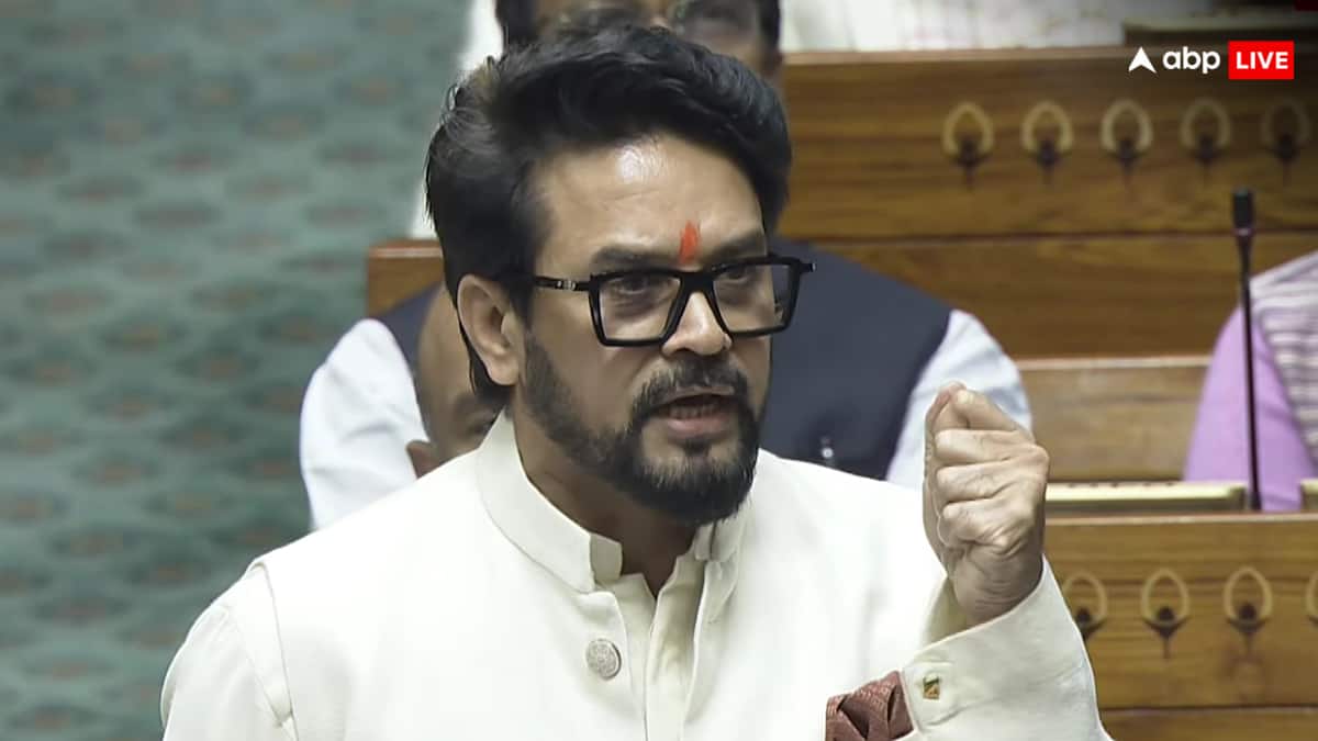 'जिन्ना को वंदे मातरम् से दिक्कत थी और जिन्ना के मुन्ना को भी दिक्कत है', संसद में बोले अनुराग ठाकुर