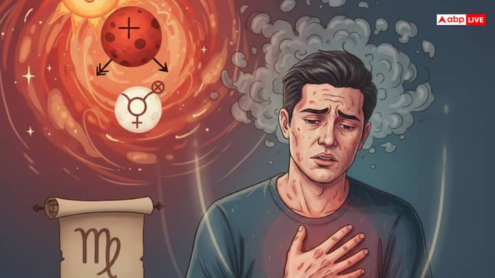 At the end of the month, due to the transit of Sun, Mars and Venus in the fifth house, one may have to face chest pain, burning sensation and skin related problems. For this you should avoid thinking too much, worrying and criticizing.