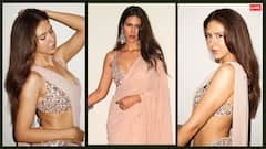 डीपनेक ब्लाउज और साड़ी पहन सोनम बाजवा ने कराया दीदार-ए-हुस्न, फैंस बोले- 'जान ले रही हो'