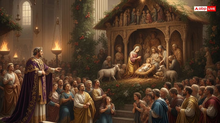 क्रिसमस 25 दिसंबर को इसलिए मनाया जाता है क्योंकि चौथी सदी में रोम के सम्राट कॉन्सटेंटाइन ने इस दिन को यीशु मसीह के जन्मदिवस के रूप में आधिकारिक मान्यता दी थी, हालाँकि बाइबिल में जन्म की सटीक तारीख नहीं है, लेकिन रोम में पहले से ही कई विंटर सोल्स्टिस से जुड़े त्योहार मनाए जाते थे.