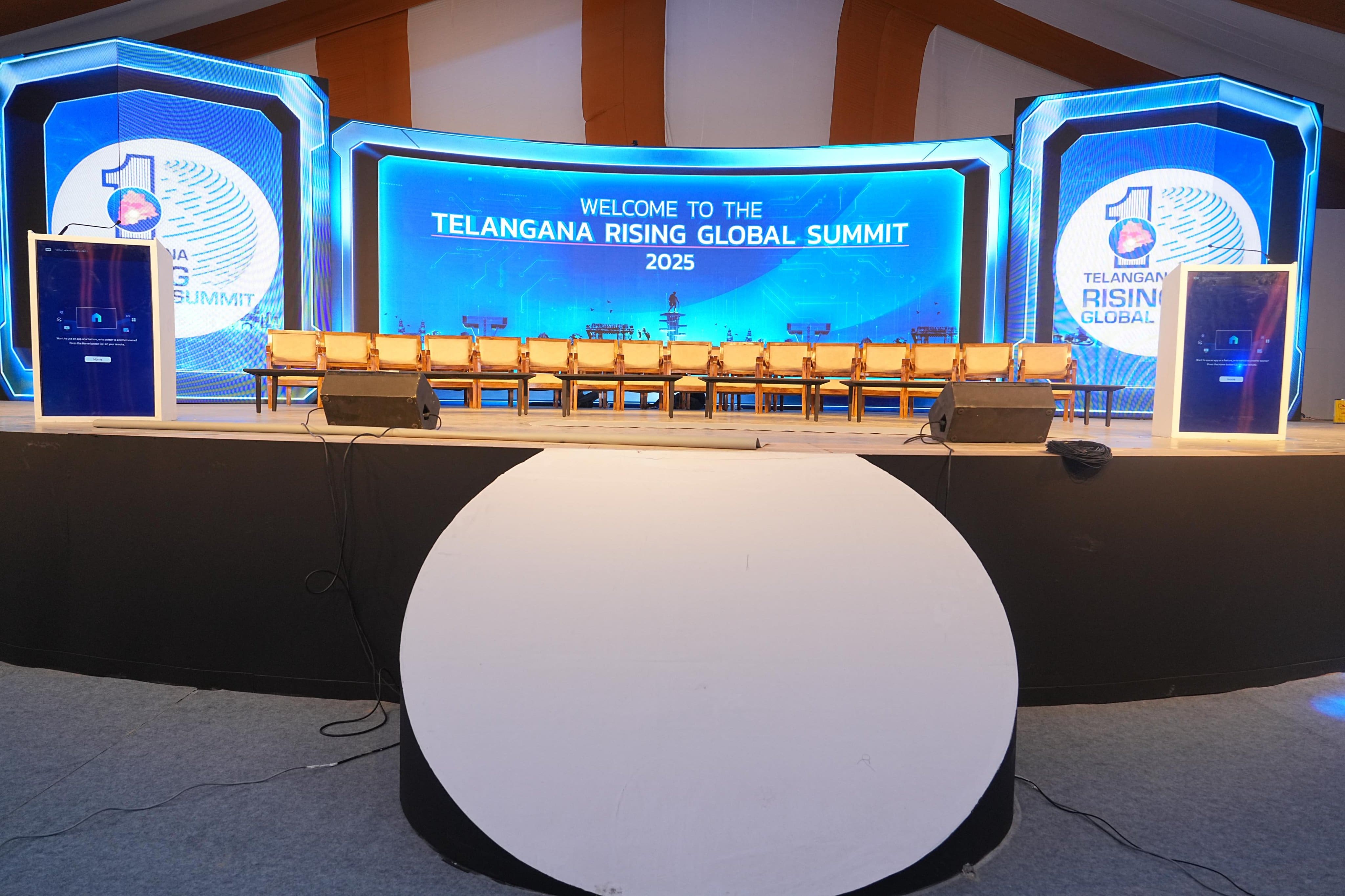 Telangana Rising Global Summit: నేడు తెలంగాణ గ్లోబల్ సమ్మిట్ ప్రారంభం.. ఫ్యూచర్ సిటీలో అద్భుతమైన ఏర్పాట్లు చేసిన ప్రభుత్వం