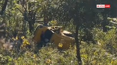 देहरादून: सहसपुर में बड़ा हादसा टला, 100 मीटर गहरी खाई में गिरी स्कूल बस, बाल-बाल बचे छात्र