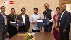 గ్లోబల్ సమ్మిట్‌లో పెట్టుబడుల వెల్లువ - మధ్యాహ్నానికే లక్ష కోట్ల పెట్టుబడుల ఎంవోయూలు!