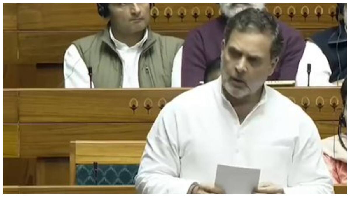Rahul Gandhi: ఓటు దొంగిలించడం కంటే పెద్ద దేశద్రోహం మరొకటి లేదు! లోక్‌సభలో రాహుల్ గాంధీ తీవ్ర విమర్శలు