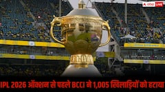 IPL 2026 Auction: 1,005 खिलाड़ियों की छुट्टी, इस दिग्गज की चौंकाने वाली वापसी, BCCI ने जारी की ऑक्शन की फाइनल लिस्ट