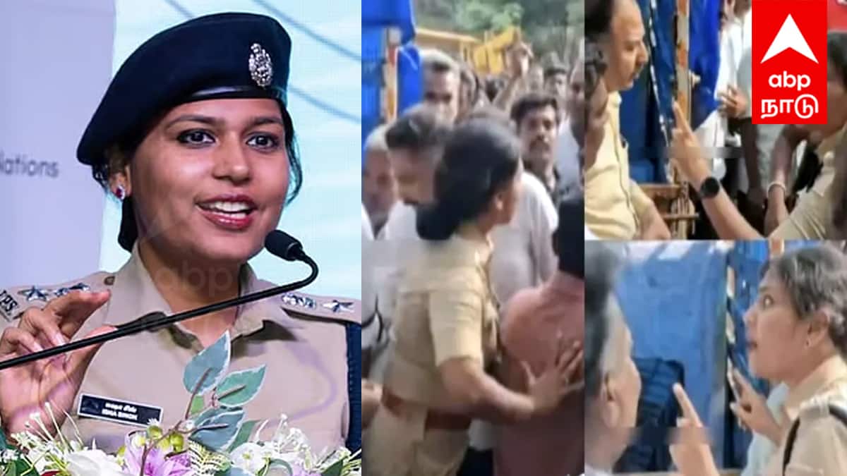 "உங்களால் பலர் இறந்தனர்" - விஜய் கூட்டத்தில் புஸ்ஸி ஆனந்தைத் தடுத்து நிறுத்திய பெண் எஸ்.எஸ்.பி!