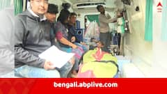 শরীরের একাংশ পক্ষাঘাতগ্রস্ত, SSKM-থেকে ছাড়া পান আজই, অসুস্থ BLO-কে নিয়েই CEO দফতরে সামনে বিক্ষোভে TMC পন্থী বিএলওরা