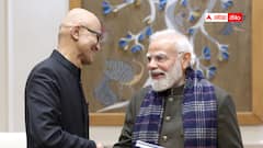 భారత్‌లో మైక్రోసాప్ట్ 17.5 బిలియన్ డాలర్ల పెట్టుబడి -ప్రధాని మోదీతో భేటీ తర్వాత సత్యనాదెళ్ల ప్రకటన