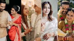सामंथा रुथ प्रभु ते हिना खानपर्यंत… 2025 मध्ये लग्नबंधनात अडकलेल्या या सेलिब्रिटींच्या वेडिंग लुकनं चाहत्यांना पडली भुरळ