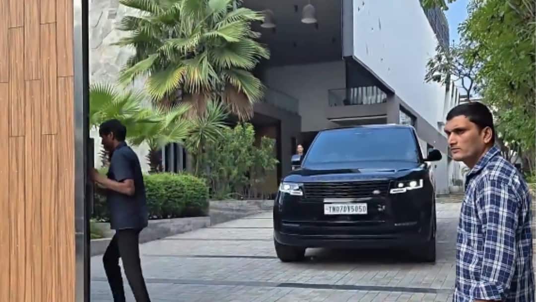 TVK Chief Vijay Rally Puducherry Gun-Carrying Man Stopped; Security On High Alert Man Carrying Gun Detained At Vijay’s Puducherry Rally; Security On High Alert