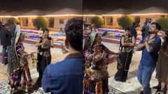 डांस के लिए बार-बार बुलाने पर भी पत्नी को मना कर रहा था पति, लेकिन दूसरी के इशारे पर हो गया राजी; मजे ले रहे यूजर्स