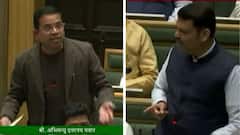 देवेंद्र फडणवीसांनी अभिमन्यू पवारांना झापलं, म्हणाले, 'लाडक्या बहि‍णींच्या विरोधात जाऊ नका, घरी बसावं लागेल'