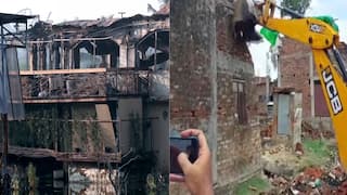 Bulldozers Raze Luthras’ Shack In Goa’s Prime Vagator Area After Deadly Fire: VIDEO