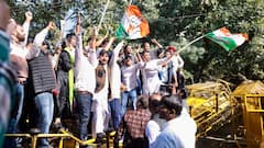 हरियाणा: युवा कांग्रेस ने किया सीएम नायब सैनी के आवास का घेराव, पुलिस ने वाटर कैनन से रोका