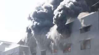 Surat: સુરત ટેક્સટાઇલ માર્કેટમાં ફરી લાગી આગ, 9 કલાકથી થઇ રહ્યો છે આગ પર કાબુ મેળવવા પ્રયાસ