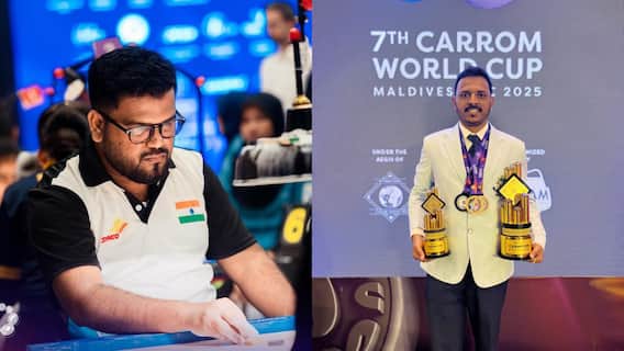 PHOTO : कॅरम विश्वचषकात भारत चॅम्पियन, मुंबईचा प्रशांत मोरे तिसऱ्यांदा विश्वविजेता