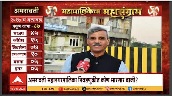 Mahapalikecha Mahasangram Amravati : रस्ते नालेसफाईच्या मुद्द्यावरून अमरावतीकरांचा संतप्त सवाल
