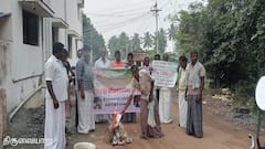 விதைகள் மசோதா மற்றும் மின்சார மசோதாக்களை திரும்ப பெற வலியுறுத்தி நகல் எரிப்பு போராட்டம்