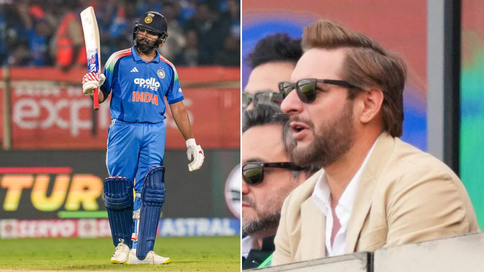 'His Class Impressed Me': Afridi’s First Comments After Rohit Sharma Shattered His Six-Hitting Record