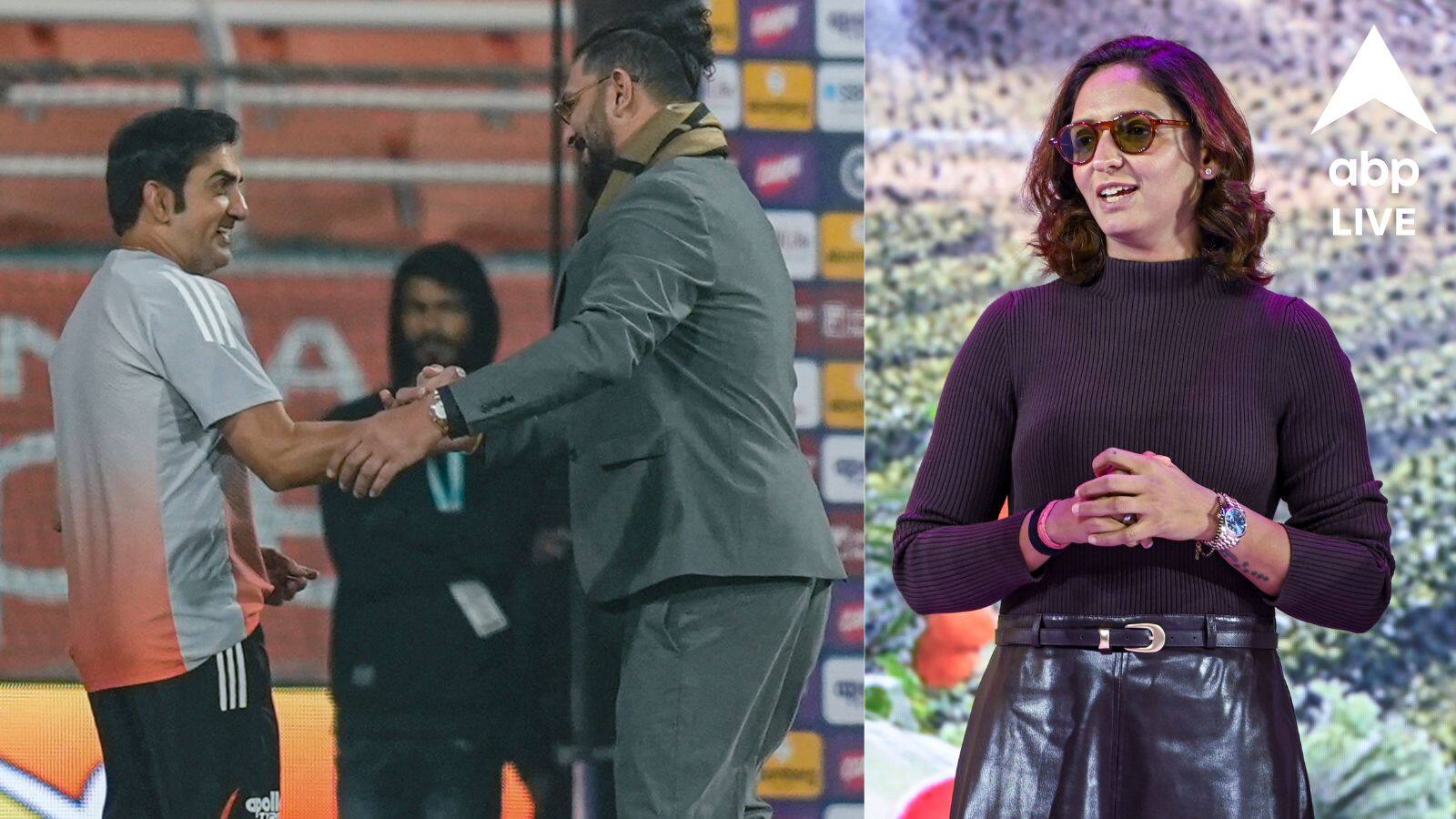 Yuvraj Singh And Harmanpreet Kaur: যুবরাজ-হরমনপ্রীতের নামে স্ট্যান্ড, ভারত-দক্ষিণ আফ্রিকা ম্য়াচের মাঝেই দুই বিশ্বকাপজয়ীকে সম্মান