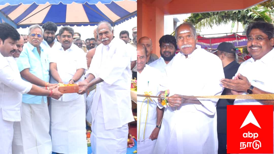 காரைக்காலுக்கு 188 கோடி..கிடைத்த பம்பர் பரிசு.. Puducherry Karaikal district Chief Minister rengasamy lays foundation stone for new development projects TNN காரைக்காலுக்கு 188 கோடி..கிடைத்த பம்பர் பரிசு..