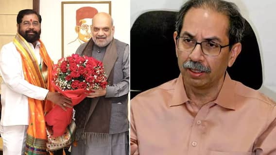 Eknath Shinde: मुंबई ज्यांनी लुटून खाल्ली त्यांनी अमित शाहांवर काय बोलावं? उद्धव ठाकरेंनी सडकून प्रहार करताच एकनाथ शिंदे मदतीला धावले