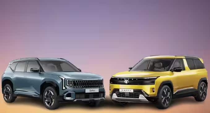 Kia Seltos Vs Tata Sierra, ફીચર્સ,એન્જિન અને કિંમતના મામલે કઈ SUV બેસ્ટ,ખરીદતા પહેલા જાણીલો ડીટેલ kia seltos vs tata sierra which suv is better in features engine and price check details Kia Seltos Vs Tata Sierra, ફીચર્સ,એન્જિન અને કિંમતના મામલે કઈ SUV બેસ્ટ,ખરીદતા પહેલા જાણીલો ડીટેલ