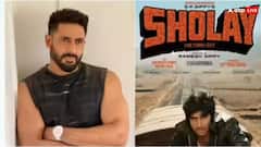 'शोले' की री-रिलीज से पहले अभिषेक बच्चन का खुलासा, कभी थिएटर में नहीं देखी फिल्म