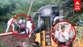 Tindivanam Bus Accident - டயர் வெடித்து விபத்து ஒருவர் பலி, 15 பேர் படுகாயம்; உதவிய விழுப்புரம் கலெக்டர்