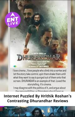 Hrithik Roshan ने उठाए Aditya Dhar की ‘Dhurandhar’ की Politics पर सवाल