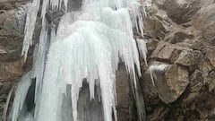 उत्तराखंड: नीती घाटी में कड़ाके की ठंड, गाड-गदेरे, छोटे झरने और नाले पूरी तरह जमे