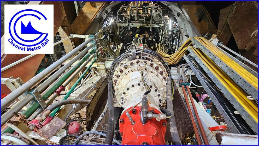 Chennai Metro Rail Work: சென்னை மெட்ரோ பணியில் கலக்கும் 