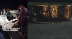 शिर्डीला साईबाबांच्या दर्शनासाठी जाणाऱ्या भाविकांवर काळाचा घाला; समृद्धी महामार्गावर कारचा भीषण अपघात, 2 जण जागीच ठार, तर तिघे गंभीर