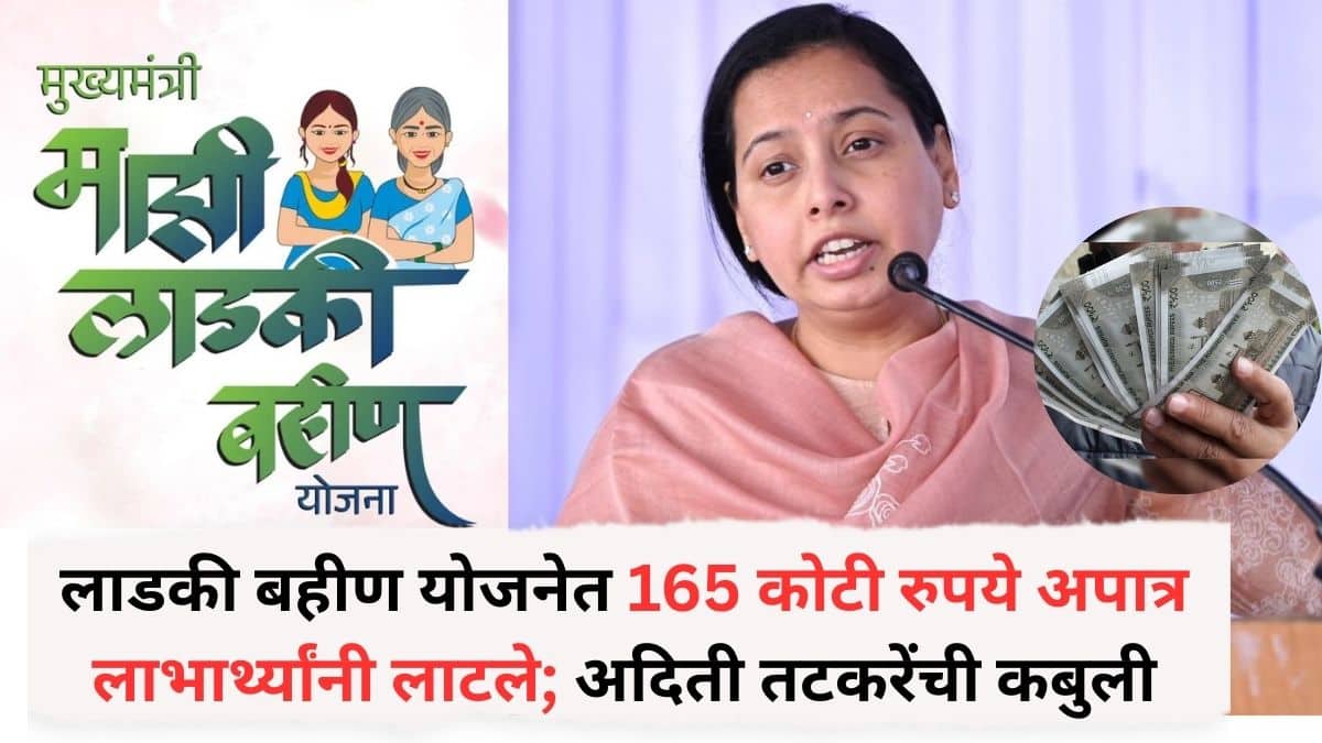 लाडकी बहीण योजनेत १२ हजार सरकारी कर्मचाऱ्यांनी घेतला लाभ; अपात्र लाभार्थ्यांकडून १६५ कोटींच्या वसुलीची तयारी