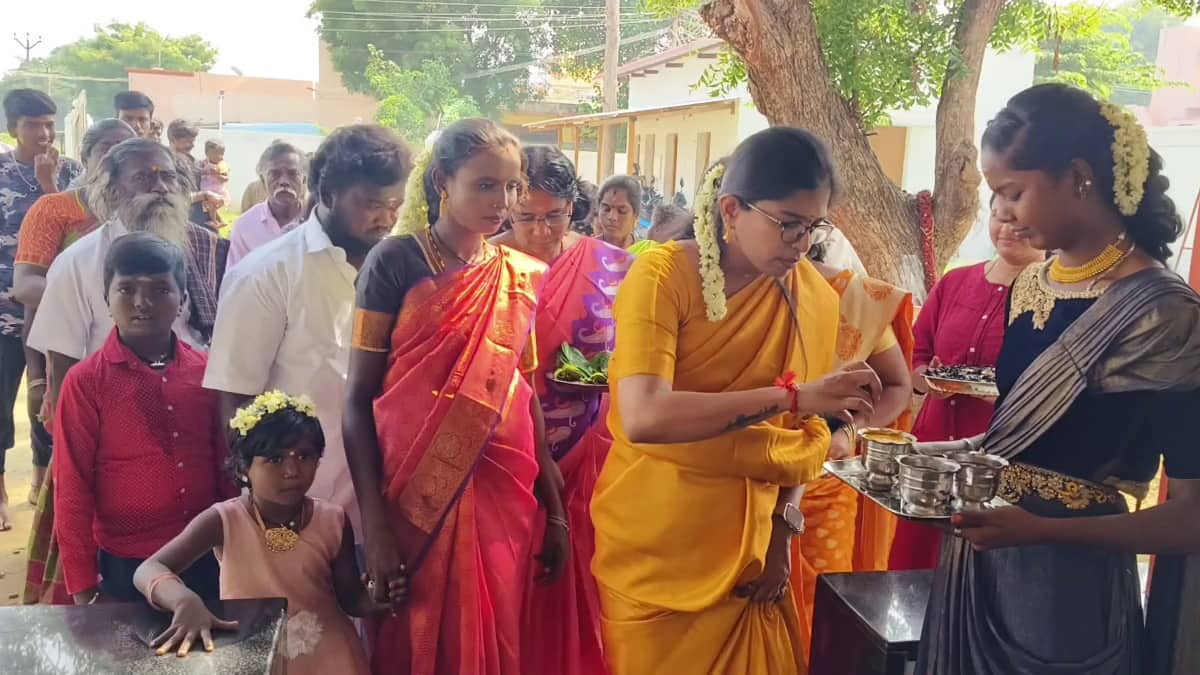 திண்டுக்கல்லில் நெகிழ்ச்சி! நாடோடிப் பெண்ணுக்கு வளைகாப்பு: ஏக்கத்தைப் போக்கிய தன்னார்வ அமைப்பின் செயல்!