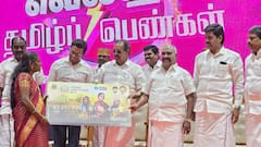 நிதி பற்றாக்குறை தாண்டியும் பெண்களின் கனவு நனவாக்கியவர் தான் முதல்வர் ஸ்டாலின் - பொன்முடி புகழாரம்