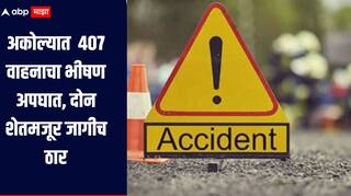 धक्कादायक! अकोल्यात  407 वाहनाचा भीषण अपघात, दोन शेतमजूर जागीच ठार, 11 जण जखमी, चार जणांची प्रकृती चिंताजनक