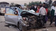 Mumbai-Goa Highway Accident: मुंबई-गोवा महामार्गावर भीषण अपघात, कार कंटेनरवर आदळून चुराडा, दोघांनी जागेवरच जीव सोडला, अपघाताचे फोटो समोर