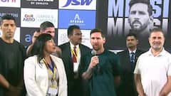 Messi: மெஸ்ஸியுடன் கால்பந்து ஆடிய முதலமைச்சர்.. நேரில் சென்ற ராகுல்காந்தி!
