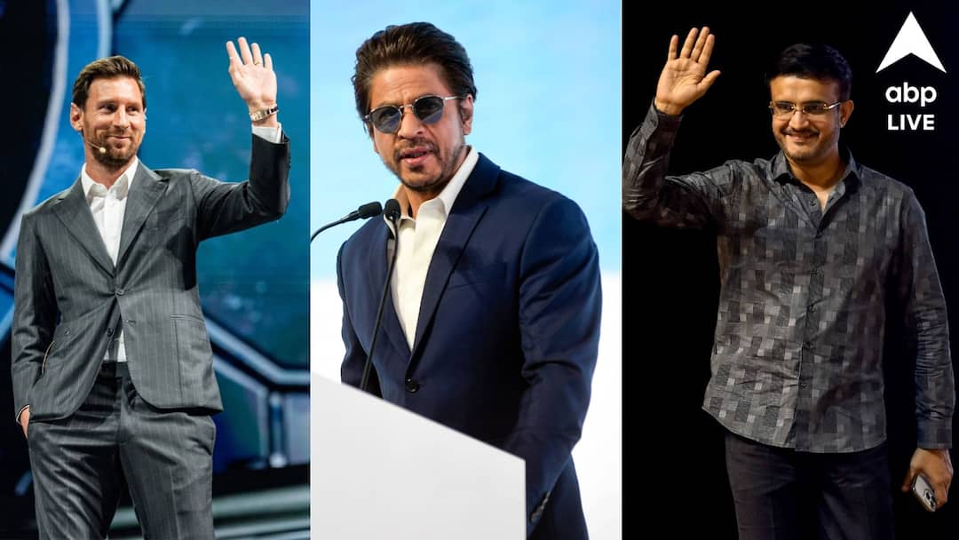 গাড়ি থেকে নামতেই পারলেন না শাহরুখ, নীরবে বেরিয়ে গেলেন সৌরভ, মেসি-শোয়ে তাণ্ডব গাড়ি থেকে নামতেই পারলেন না শাহরুখ, নীরবে বেরিয়ে গেলেন সৌরভ, মেসি-শোয়ে তাণ্ডব