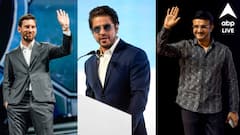 গাড়ি থেকে নামতেই পারলেন না শাহরুখ, নীরবে বেরিয়ে গেলেন সৌরভ, মেসি-শোয়ে তাণ্ডব