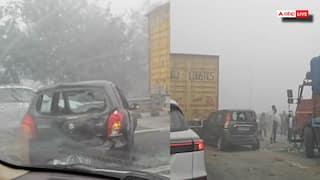 ग्रेटर नोएडा: घने कोहरे से हादसा, ईस्टर्न पेरिफेरल एक्सप्रेसवे पर आपस में टकराईं 15 से ज्यादा गाड़ियां