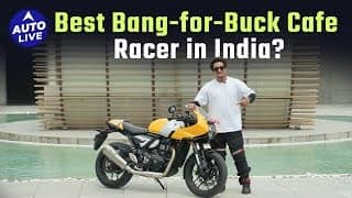 Triumph Thruxton 400 Review | Auto Live #triumph