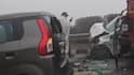 Multiple Vehicles Collide On Greater Noida Expressway Amid Thick Fog, Several Injured