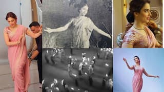 Tamanna Bhatia: जयश्री गडकरांच्या रुपातील तमन्ना भाटियाचा फर्स्ट लूक, 'लख लख चंदेरी तेजाची' गाण्यावर डान्स, व्ही. शांतारामांच्या बायोपिकची उत्सुकता